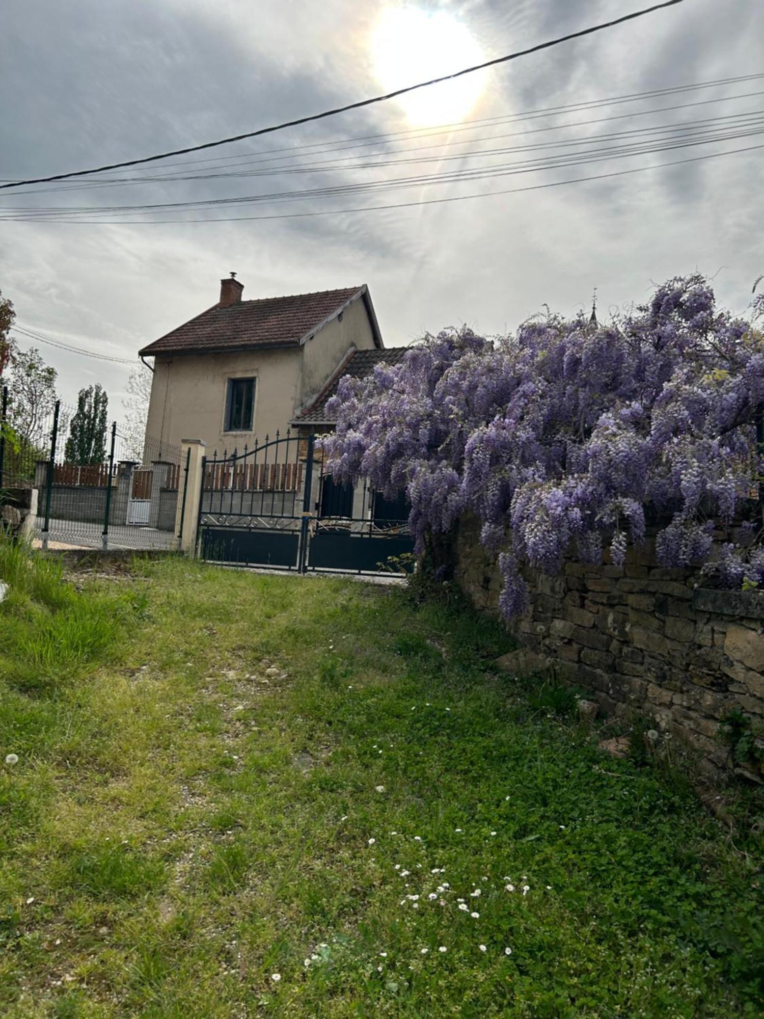Villa Les Glycines Hieres-Sur-Amby Exterior foto