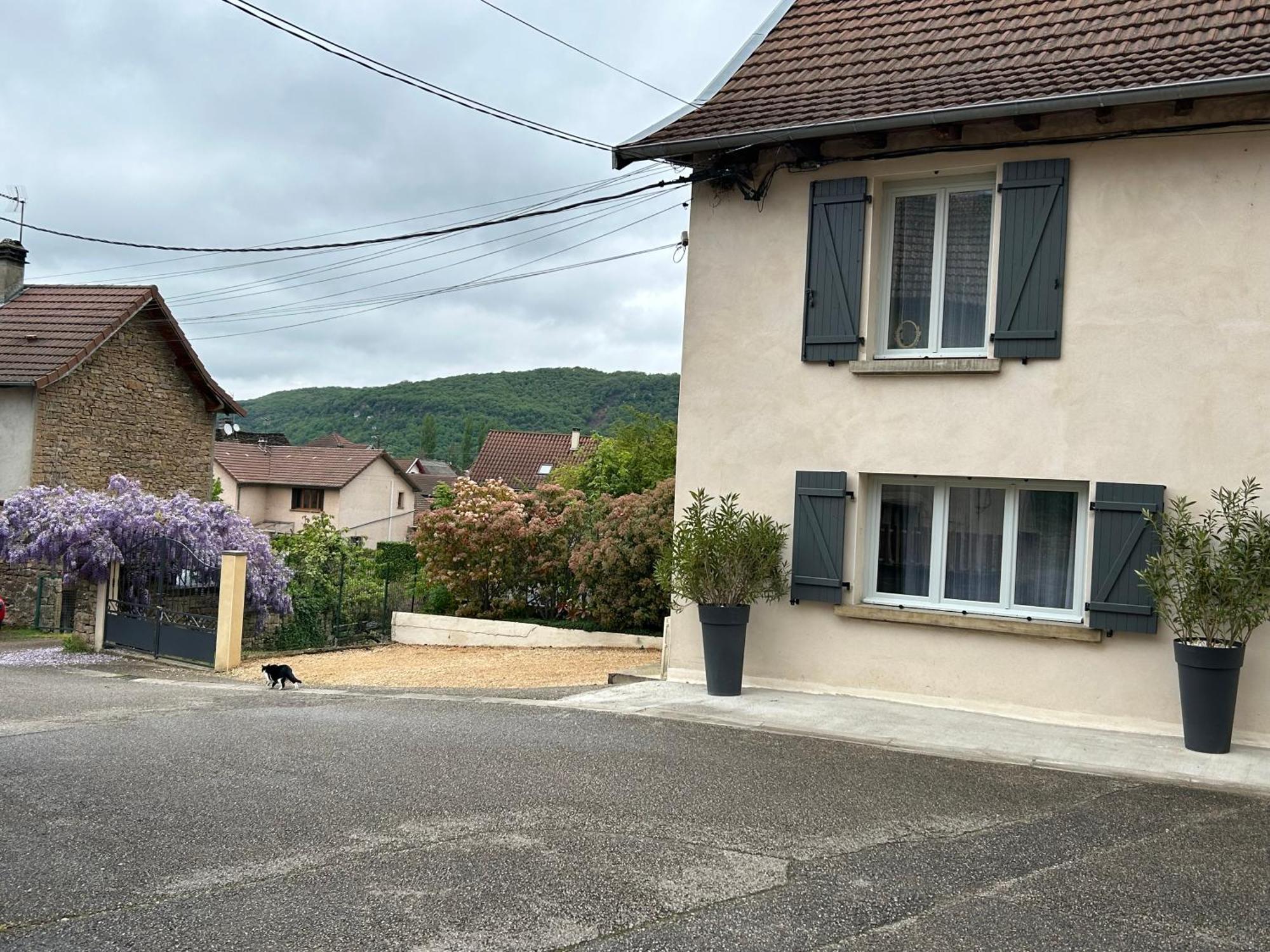 Villa Les Glycines Hieres-Sur-Amby Exterior foto